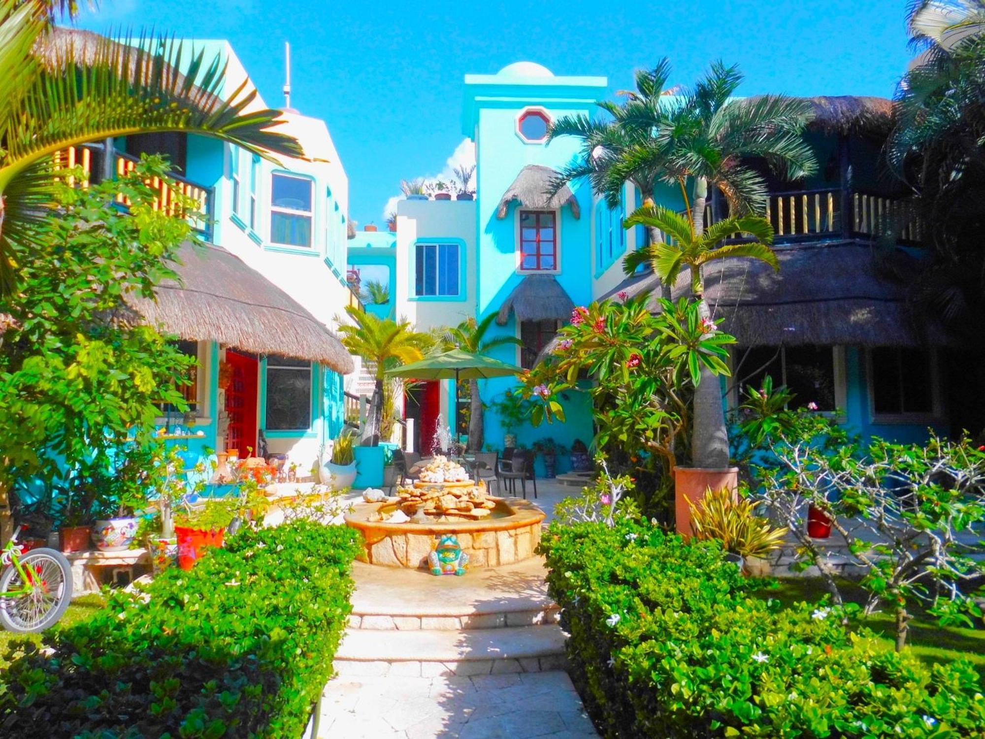 Casa Gatos Aparthotel Akumal Exterior foto